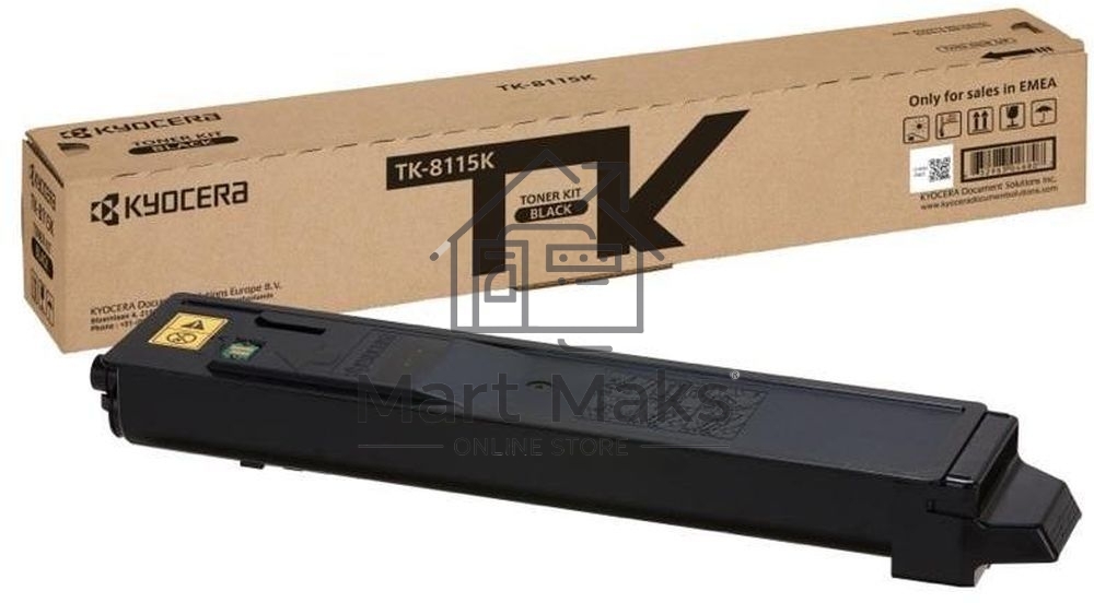 Картридж лазерный Kyocera TK-8115K (1T02P30NL0) черный для M8124cidn/M8130cidn 12000 стр