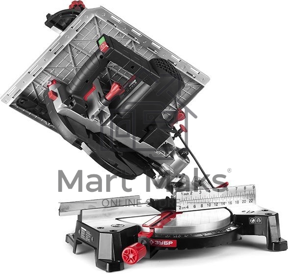 Торцовочная комбинированная пила Зубр ЗПТК-255-1800