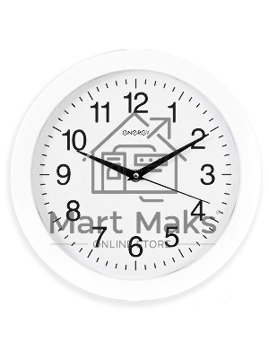 Часы настенные кварцевые Energy модель ЕС-01 круглые