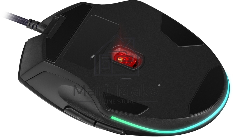 Мышь проводная Defender Wolverine GM-700L черный, 12800 dpi, USB, кнопки - 7