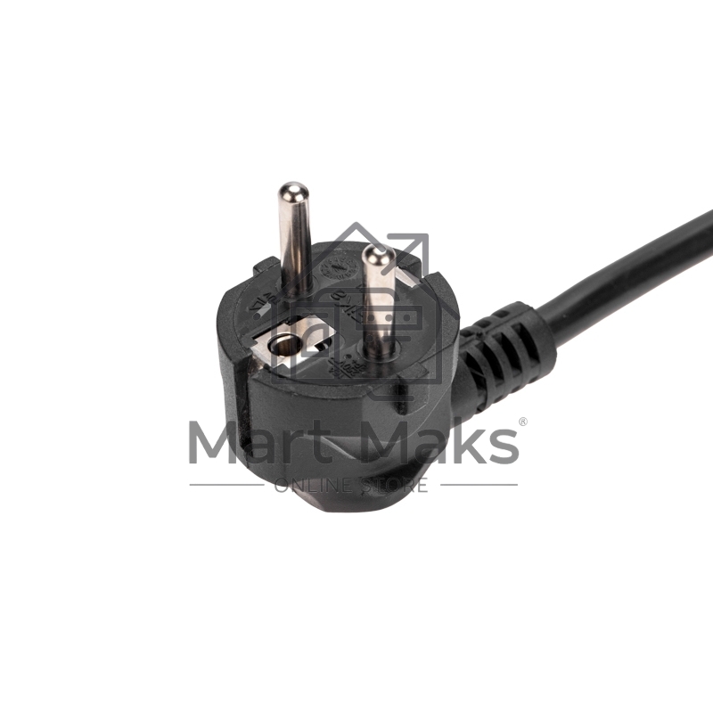 Сетевой фильтр Kranz 5 гнезд, 3м, 3х1,5мм², с автовыкл, 2 USB, черный