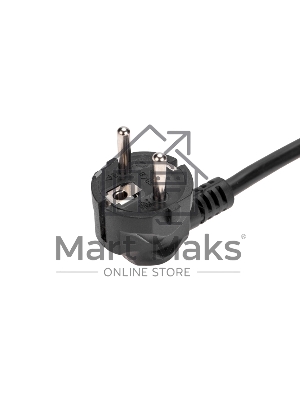 Сетевой фильтр Kranz 5 гнезд, 3м, 3х1,5мм², с автовыкл, 2 USB, черный