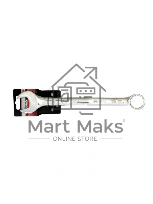 Ключ комбинированный Matrix, 28 мм, CrV, полированный хром