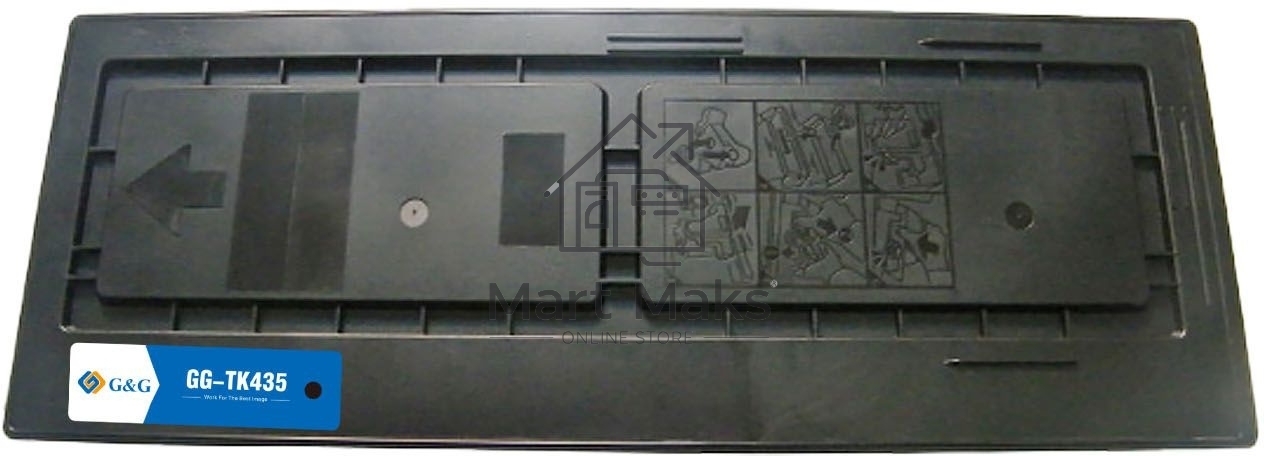 Картридж лазерный G&G GG-TK435 черный (15000стр.) для Kyocera Mita TASKalfa 180/181/220/221