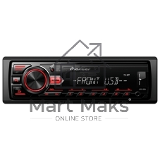 Автомагнитола Pioneer MVH-85UB, 1 DIN, USB Type-A, AUX, съёмная панель