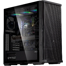Компьютерный корпус ZALMAN Z10, ATX, черный, WINDOW, 2x3.5