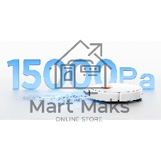 Робот-пылесос Xiaomi Robot Vacuum H50 Pro EU белый, 4800 мАч Li-Ion, уборка сухая/влажная, пылесборник контейнер 0.28 л