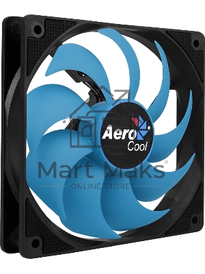 Вентилятор для корпуса AeroCool/Formula Motion 12 Plus черный, 120 мм, 1200 об/мин, 22.1 дБ, 3 pin