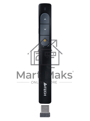 Презентер беспроводной A4Tech LP15 черный, радиоканал, USB, кнопки - 3