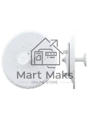 Антенна направленная UbiquitiMIMO 2x2, 30 дБ, 4,9-5,9 ГГц, 5°x5°, 2*RP-SMA