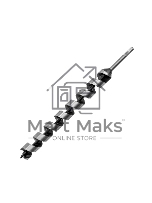 Сверло по дереву Matrix шнековое, 38 х 460 мм, 6-гранный хвостовик