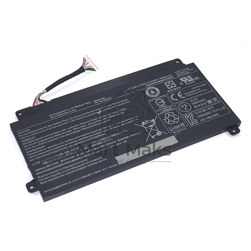 Аккумуляторная батарея для ноутбука Toshiba E45W 10.8V 45Wh черный