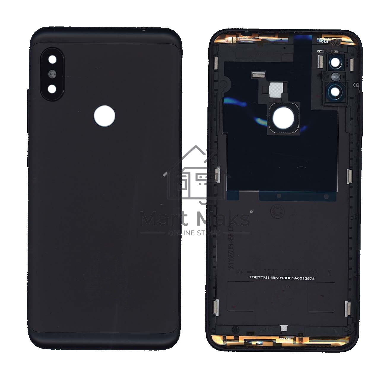 Задняя крышка для Xiaomi Redmi Note 6 Pro черный