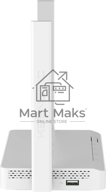 Интернет-центр Keenetic Extra (KN-1714) с Mesh Wi-Fi 5 AC1200, 4-портовым Smart-коммутатором и портом USB