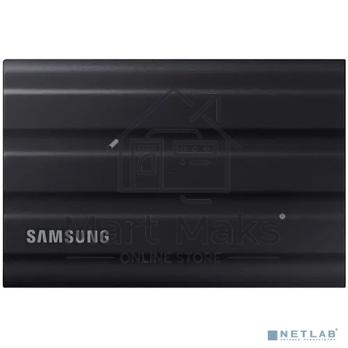 Твердотельный диск Samsung T7 Shield External 4Tb BLACK USB 3.2 (MU-PE4T0S/WW)