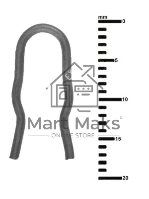 Скоба - зажим на термоблок Delonghi 6113210021