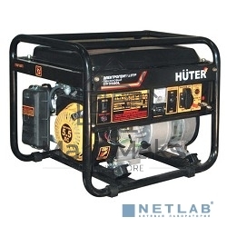 Электрогенератор бензиновый Huter DY2500L, 2.2 кВт, 66 дБ, 38.3 кг