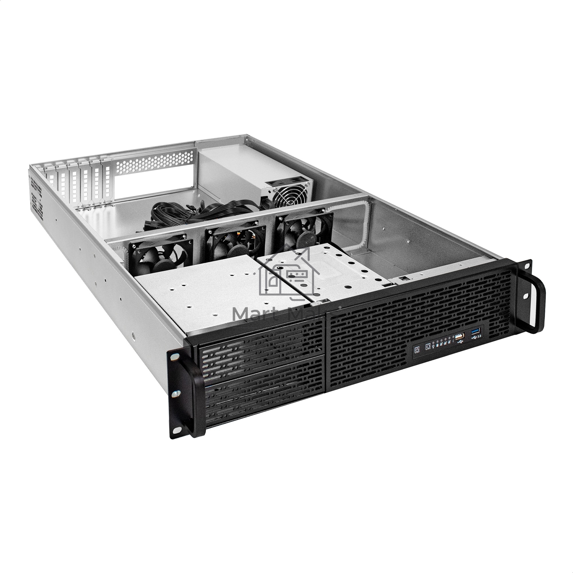 Серверный корпус ExeGate Pro 2U650-06/2U2098L (RM 19