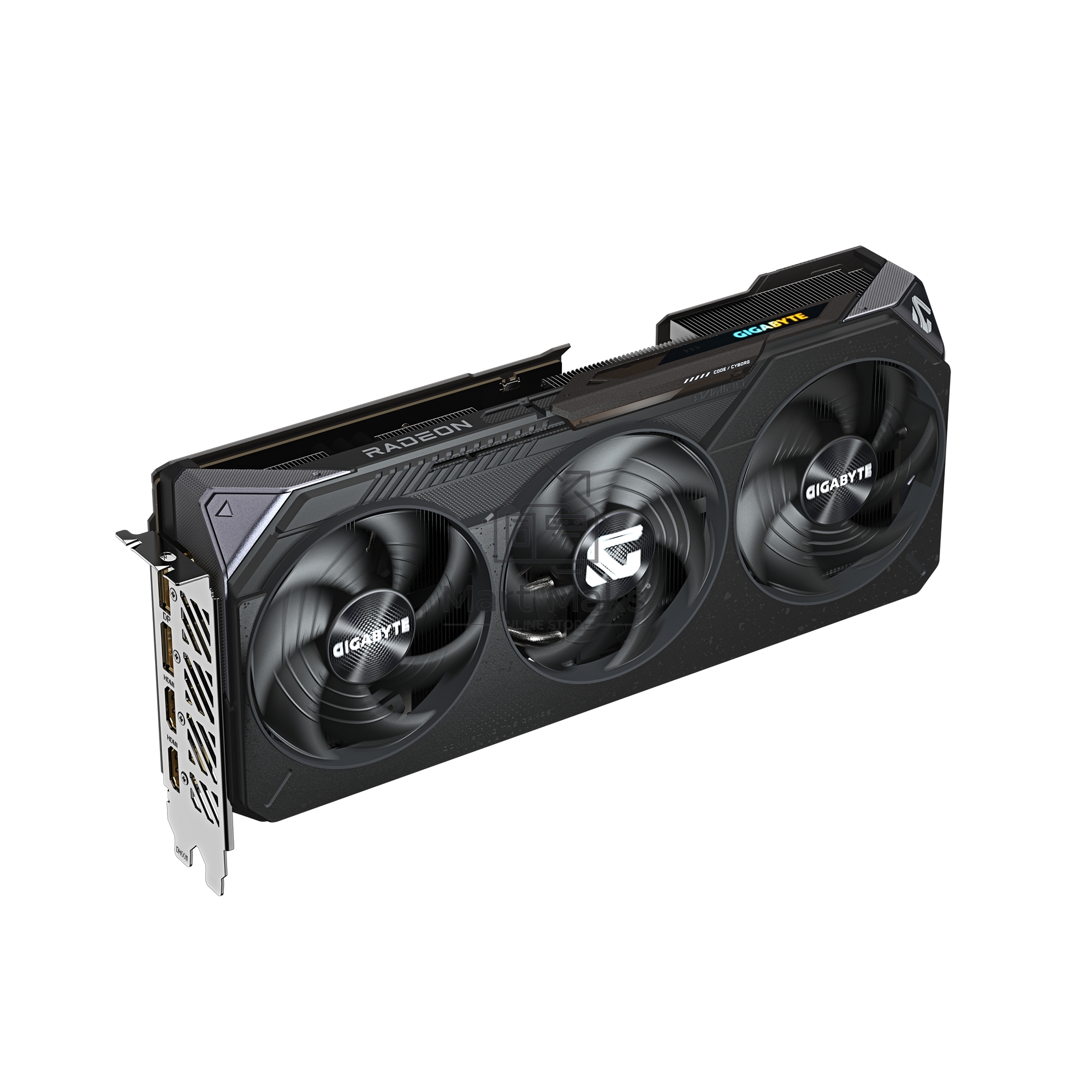 Видеокарта Gigabyte AMD Radeon RX 9070 GAMING OC, PCIe 5.0 16GB GDDR6, 256 bit, 3 x DisplayPort, HDM, GPU 2070 MHz (GV-R9070GAMING OC-16GD)