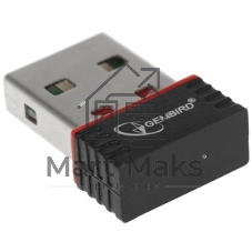 Сетевой микро адаптер WiFi Gembird 150 Мбит, USB, 802.11b/g/n (WNP-UA-007)
