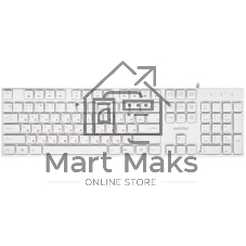 Клавиатура проводная мультимедийная Smartbuy ONE 238 USB белая (SBK-238U-W)/20