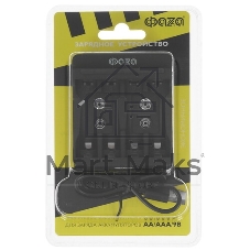 Устройство зарядное B-55USB AA/AAA/9V (