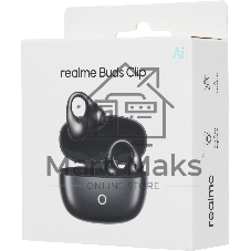 Наушники TWS Realme Buds Clip черный, открытые, Bluetooth, до 36 ч