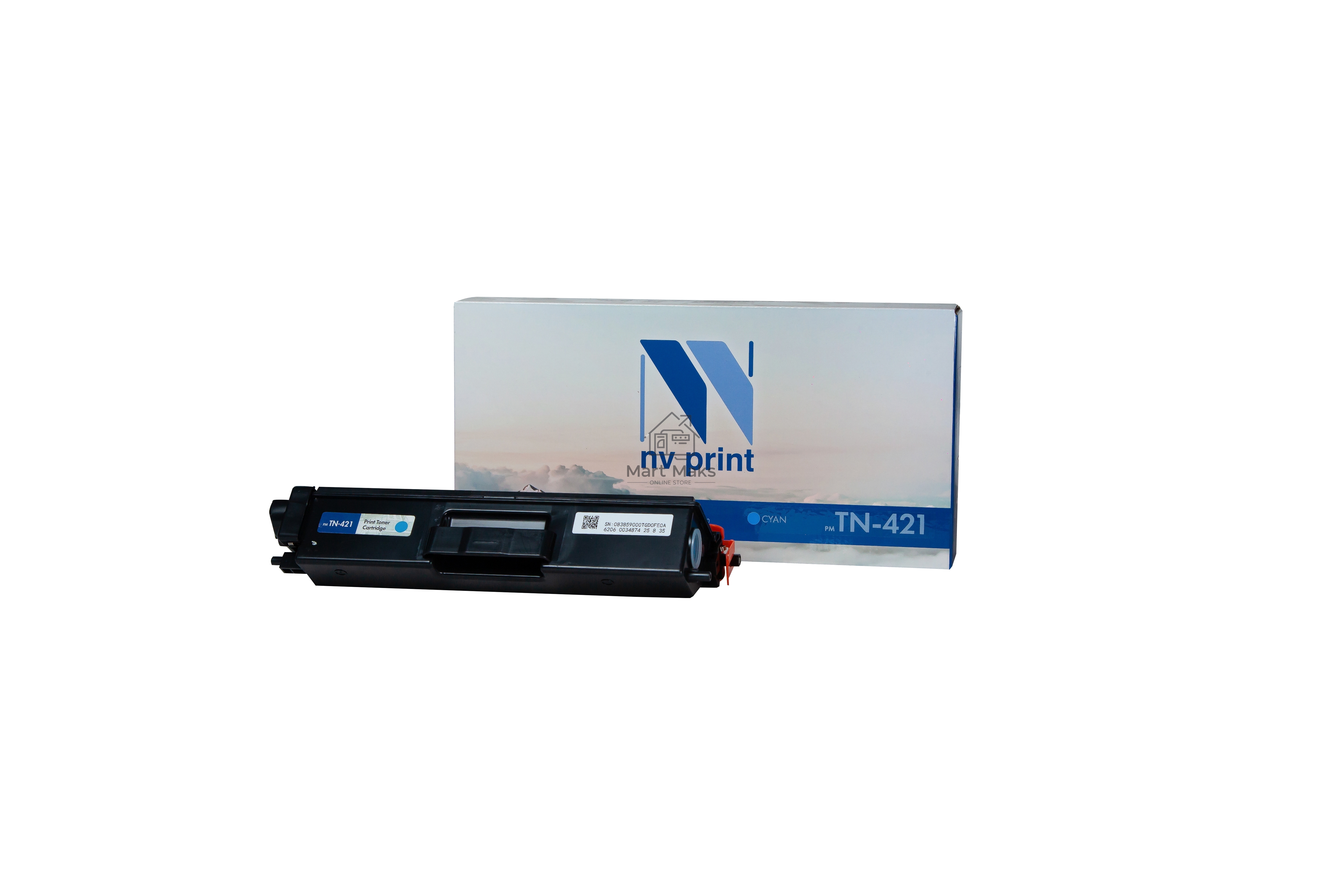 Картридж NVPrint совместимый NV-TN-421 Голубой для Brother HL-L8260/MFC-L8690/DCP-L8410 (1800k)