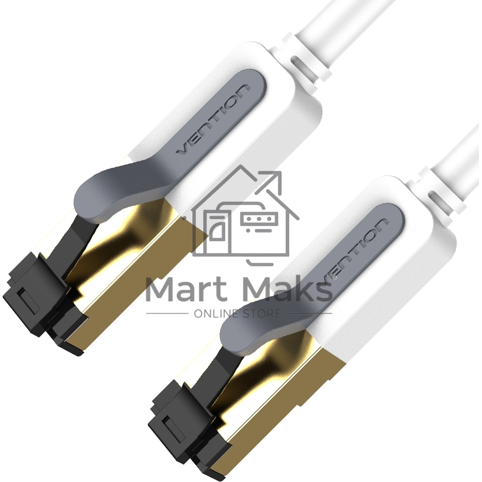 Патч-корд Vention прямой SFTP cat.7 RJ45 - 3м. Серый