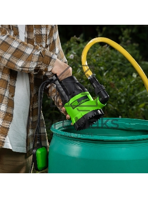 Дренажный насос Сибртех для чистой воды СДН300-5 300 Вт напор 65м 6500 л/ч