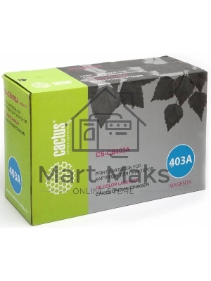 Картридж лазерный Cactus CS-CB403AR пурпурный (7500 стр.) для HP CLJ CP4005/CP4005DN/CP4005N