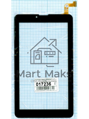 Сенсорное стекло (тачскрин) DP070023-F1 V1.0 черное