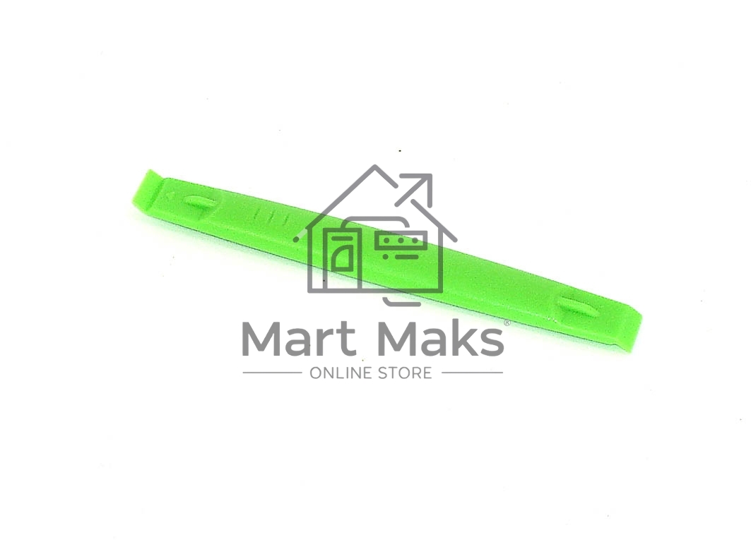 Лопатка двусторонняя для вскрытия телефонов и планшетов пластиковая, зеленая