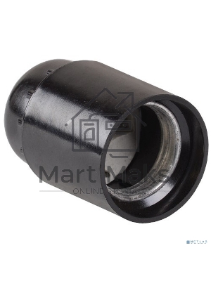 Патрон электрич. E27 Пкб27-04-К01 подвесной карболит. черный (инд. упак.) ИЭК EPK10-04-02-K01