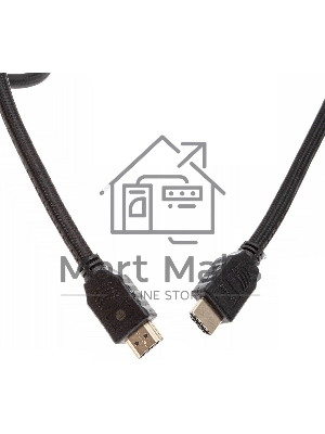 Кабель аудио-видео Cactus CS-HDMI.2-1 HDMI (m)/HDMI (m) 1м. позолоченные контакты черный