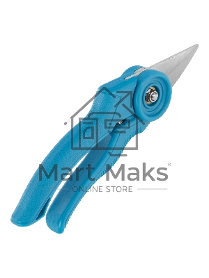 Секатор цветочный, 215 мм, регулировка захвата, пластиковые рукоятки, LUXE Palisad