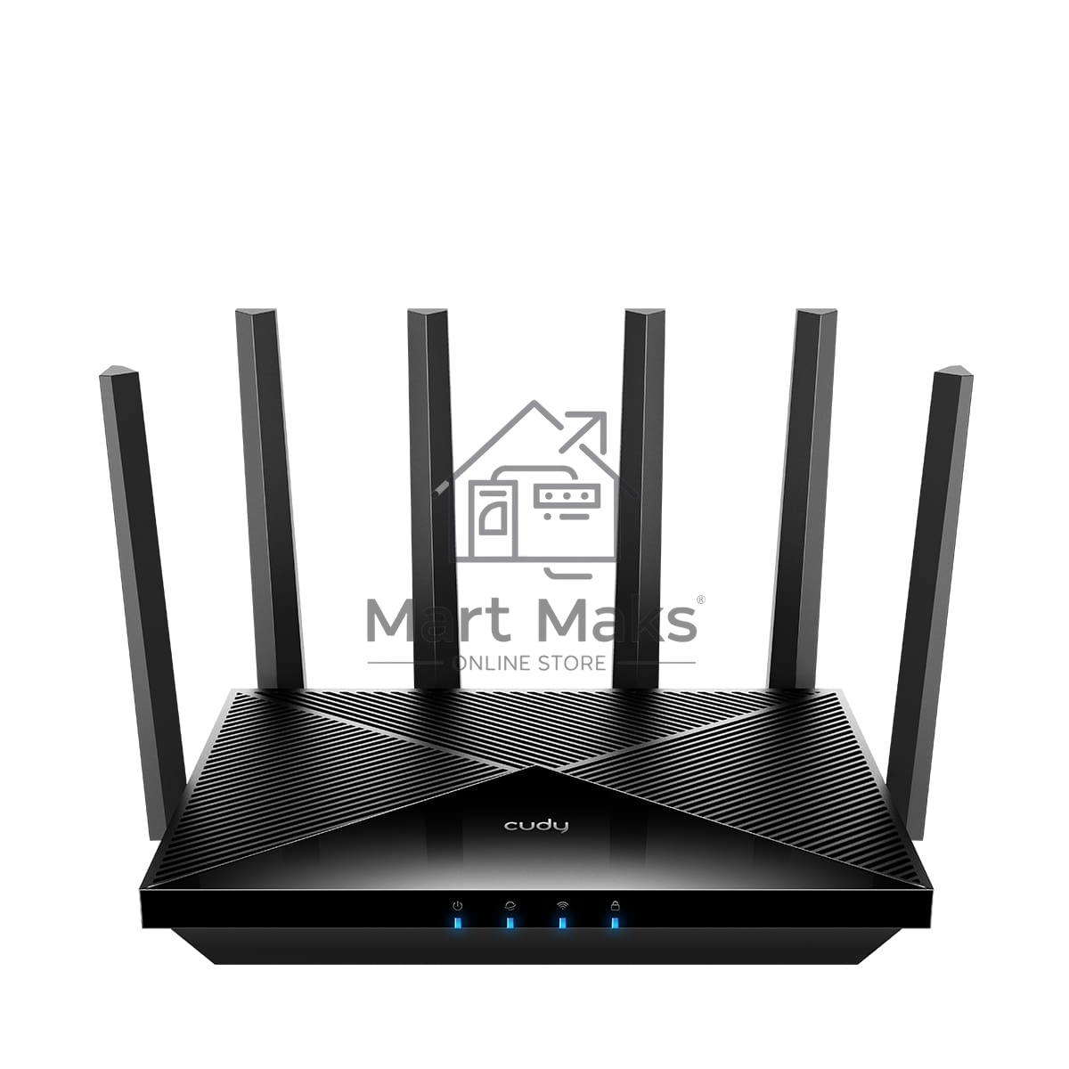 Маршрутизатор Cudy APP BE6500 2.5G Dual Band Wi-Fi 7 Mesh Router, Chipset Broadcom, 802.11be/ax/ac/a/b/g/n, 5764Mbps at 5GHz + 688Mbps at 2.4GHz, 1 x 2.5Gbps WAN Port, 4 x 10/100/1000Mbps Ports, 6 x 5dBi fixed antennas, WiFi router/AP/ Repeater/WISP Mode,