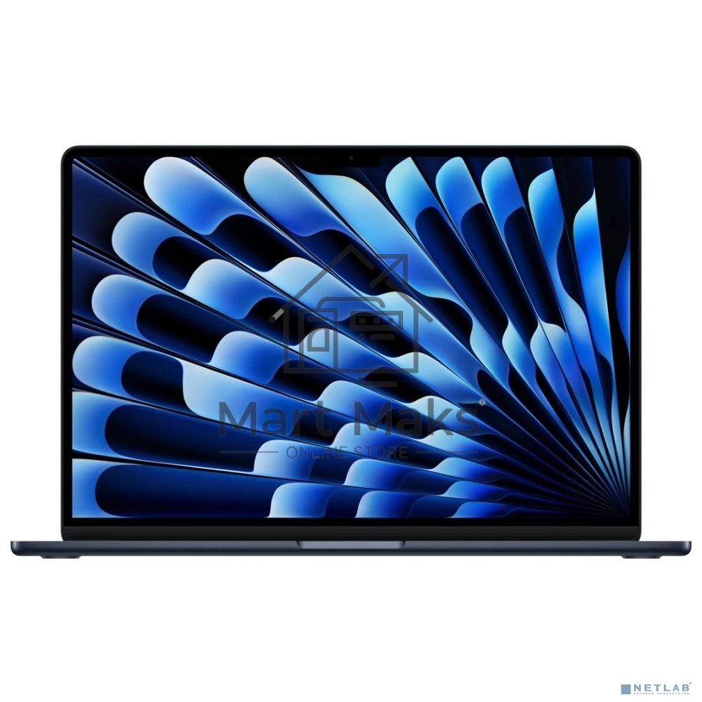 Ноутбук Apple Macbook Air 15 - M4 / 10C-10C / 16Gb / 512Gb / Midnight MW1M3LL/A