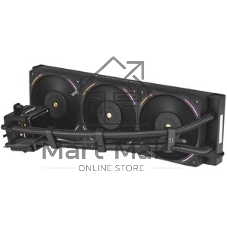 Система жидкостного охлаждения Thermalright Elite Vision 360 (360mm, LED, Black, ARGB/Fans: 3x120mm, 69CFM, 27dBA, 2150RPM/Pump height 63mm, Rad thickness 27mm/S: 1700, 1200, 1851, 115X, 2011, 2066, AM5, AM4)