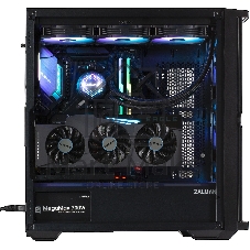 Компьютерный корпус ZALMAN Z10 PLUS, ATX, черный, WINDOW, 2x3.5