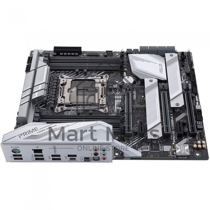 Материнская плата ASUS PRIME X299-A II, LGA 2066, Intel X299, 8xDDR4, 8xSATA, 3xM.2, 1xPCIe 3.0 x8, 2xPCIe 3.0 x16, 2xPCIe x1, 1x 1Gb LAN, 1xUSB 3.2 Gen 2, 2xUSB 3.2 Gen 1, 2xUSB 2.0, 5x3.5 мм, 7.1, ATX