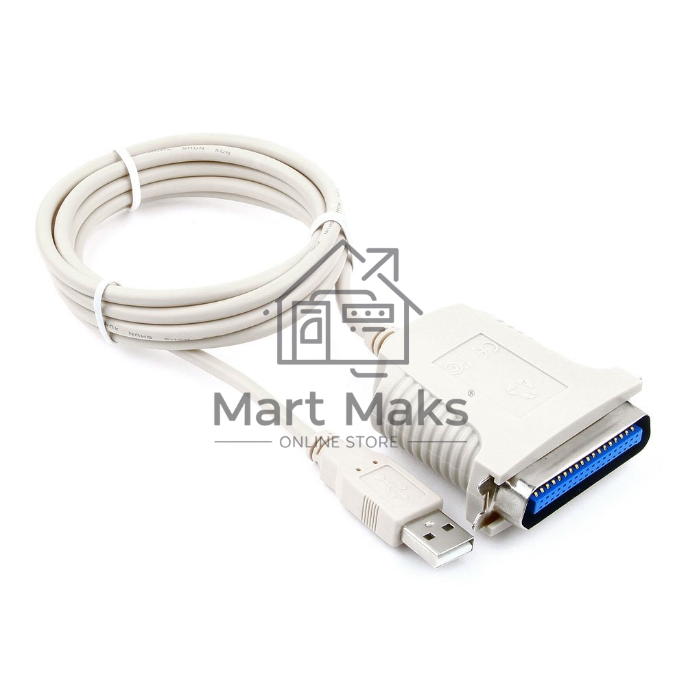 Переходник Gembird Конвертер Bitronics ->USB порт CUM-360, C36M/USBAM, 1.8м, блистер CUM-360