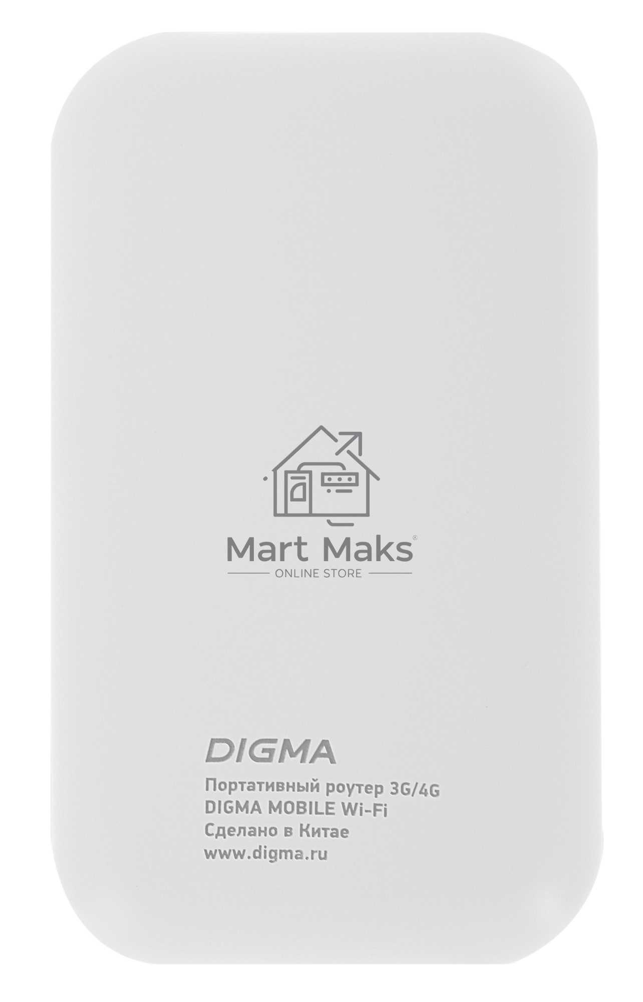 Модем 3G/4G Digma Mobile WiFi DMW1880 USB Wi-Fi Firewall +Router внешний белый
