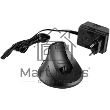 Набор для стрижки Galaxy Line GL 4155, черный с серебристым, лезвия из японской нержавеющей стали, индикатор работы и заряда, время непрерывной работы 45 мин, 4 насадки–расчески (3, 6, 9, 12 мм), эргономичный дизайн