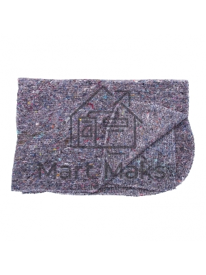 Салфетка для пола х/б, 600x700 мм, серая, HomePalisad