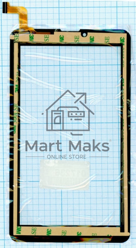 Сенсорное стекло (тачскрин) DP070023-F1 V1.0 черное