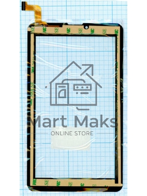 Сенсорное стекло (тачскрин) DP070023-F1 V1.0 черное