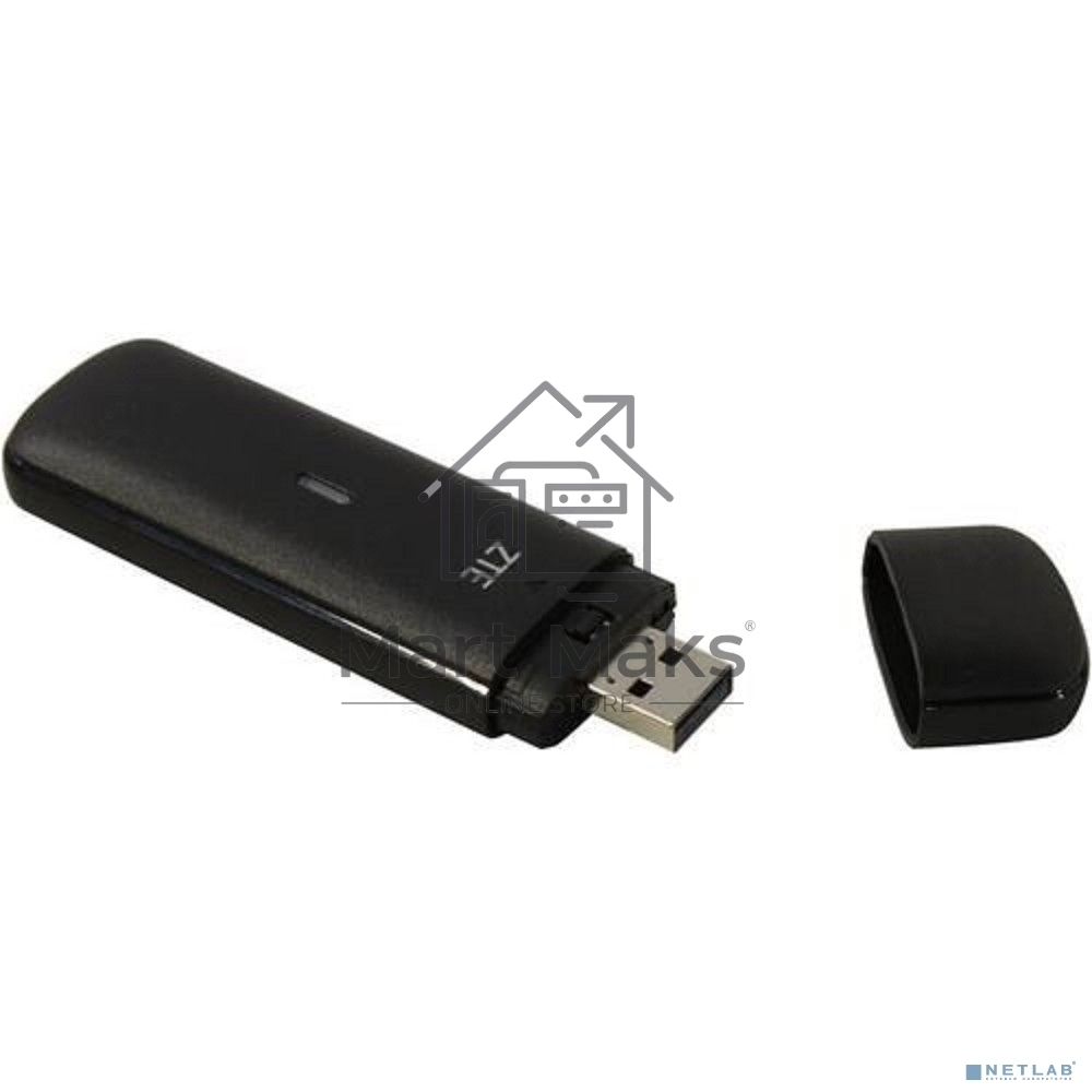 Модем ZTE MF833 2G/3G/4G USB Firewall +Router внешний черный