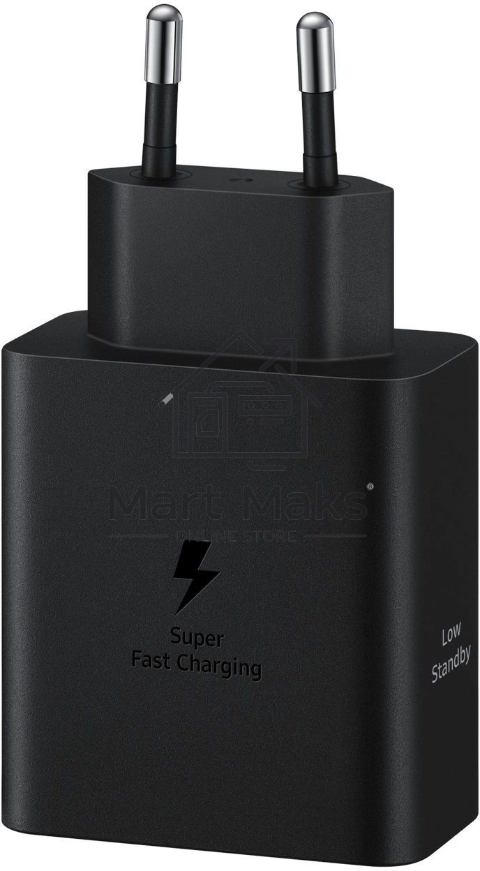 Сетевое зарядное устройство Samsung EP-T5020 50W 3A (PD) 2xUSB type-C для Samsung черный