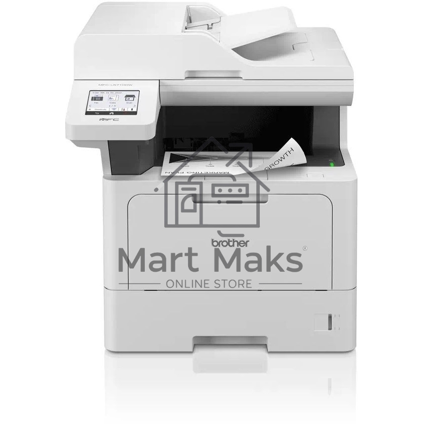 МФУ лазерное Brother MFC-L5710DW, A4, ч/б, печ. до 48 стр/мин., скан. до 28 стр/мин., 1200x1200 dpi (принтер), 2400х1200 dpi (скан.), Ethernet (RJ-45), USB, Wi-Fi
